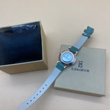 GOMAYA Watches,Women's Faux Leather Strap Watch,Fashion Minimalist Watch
