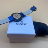 KANNIO Watches,Minimalist Watch Casual Quartz Watch with Leather Band