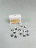 '47 Wicks for candles, 50pcs Cotton Candle Wicks, 2" Pre-Waxed for Candle Making,Candle DIY