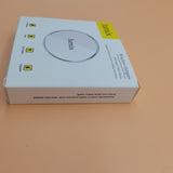 Jurnix Wireless charger, 15W Fast Wireless Charging Pad Compatible with iPhone 7,8,11,12,13(White)