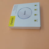 Jurnix Wireless charger, 15W Fast Wireless Charging Pad Compatible with iPhone 7,8,11,12,13(White)