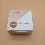 ZQYYQZ Wood blocks,4 inch Round Wood Circles for Crafts Unfinished Wood for Pouring, Art, Crafts, Burning and More(5 Pack)