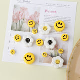 Retro Smiley Classic Ceramic BeadsinsKorean Style Mobile Phone Charm Bracelet NecklaceDIYJewelry Accessories Material
