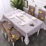 [50 Pattern] Ins Waterproof Table Cloth Chair Cover Cotton Line Festival Wedding Dinner Table Decor Tablecloth
