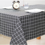 Homlly Checked Table Cover Cloth