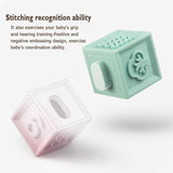 HDY Infant Early Learning Soft Bath Teether Ball Toddler Building Block Educational Number Ainimal Baby Accessories Bathing Toys Kids Shower Silicone Blocks Bath Accessories New Born Colorful Showering Toy Teething Babytoy Cihldren's Day