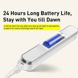 Hanging Magnetic LED Table Lamp Chargeable Stepless Dimming Desk Lamp Cabinet Light  For Closet Wardrobe USB Night Light