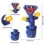 HDY Dancing Cactus Plush Toy Swing Twisted Electric Plush Toy Doll Singing and Dancing Illuminated Record Funny Early Education Toys Holiday Decoration Gift for Kids with Song&Dance Bedroom Shaking Dolls Birthday Gifts