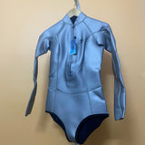 diving suits,  Women's  Shorty Wetsuit Eco Friendly Thermal Long Sleeve Front Zipper Diving Suit