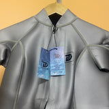 diving suits,  Women's  Shorty Wetsuit Eco Friendly Thermal Long Sleeve Front Zipper Diving Suit