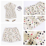 Summer Baby Boys Girls Clothing Set Cartoon