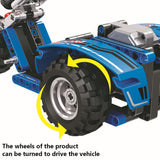 Three-wheeled Motorcycle Building Blocks Kids Technic Toys Compatible with Lego Children Birthday Gift