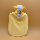 NSHGLL High Quality Rubber Thermos for Neck, Shoulder Pain and Hand Feet Warmer, Menstrual Cramps (Yellow)