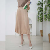 Pleated Skirt - Midi Skirt