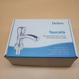 Defaira faucets, Stainless Steel Kitchen Single Lever Faucets for Laundry