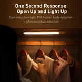 LED Wardrobe Light USB Rechargeable Night Light body Induction LED Lamp