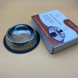 MALALU feeding vessels for pets, Pet Feeding and Water Bowl with Non-Slip Rubber Base