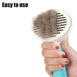 Pet Hair Remover Dog Cat Comb Grooming Massage Deshedding Self Cleaning Brush