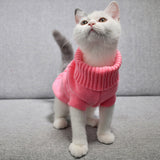 Dog Knitted Sweaters Winter Pet Clothes Small Dogs Warm Coat Woolly Soft Apparel