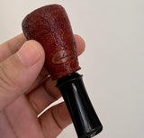 Delicate Pure Copper Resin Cigar Mouthpiece Nozzle Holder Pipe 4 Pieces (Red)